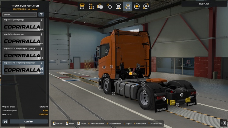 Scania S Fifth Wheel Cover V1.58