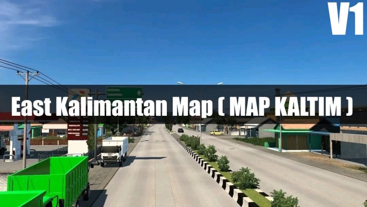 East Kalimantan Map V1.0