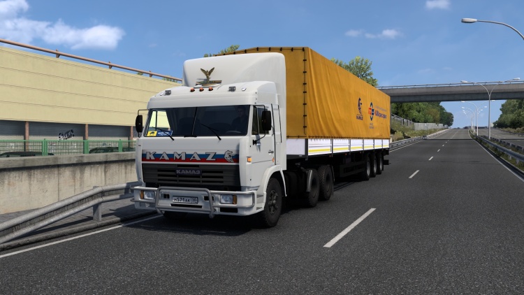 Kamaz 54115 + Nefaz Trailer V2.1