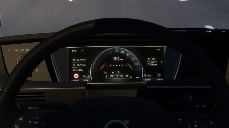 Volvo FH5 Improved Dashboard V1.58