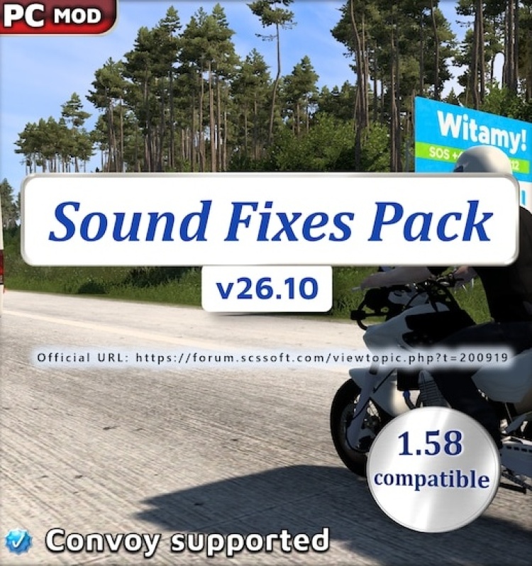 Sound Fixes Pack V26.10