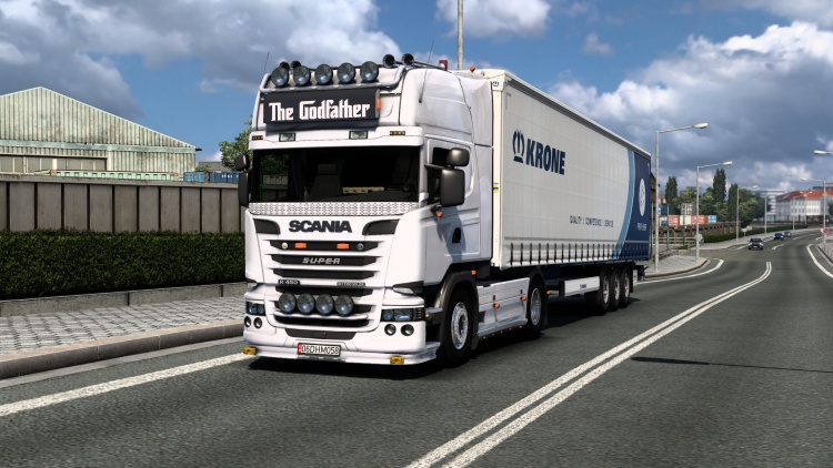 Scania R450 The Godfather V1.58
