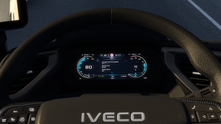 Iveco S-Way Improved Dashboard V1.58