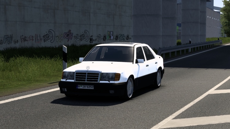 Mercedes Benz 250D W124 1998 V1.6