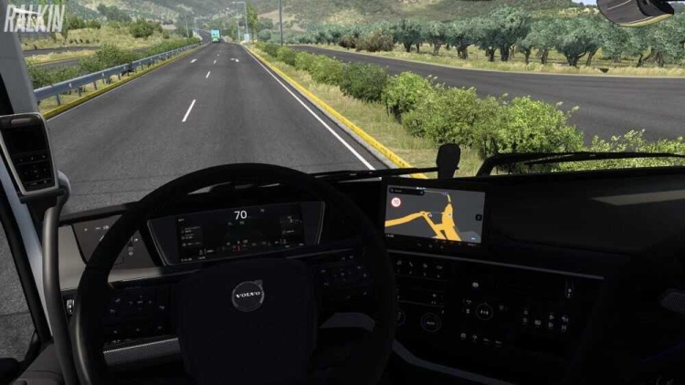 Volvo FH5/6 Speed Limit on GPS V1.58