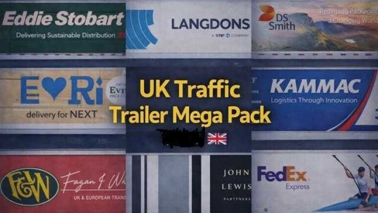 UK Traffic Trailer Mega Pack V1.0