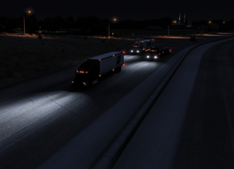 Better Flares Addon for Painted Trucks Traffic Pack V6.1.14