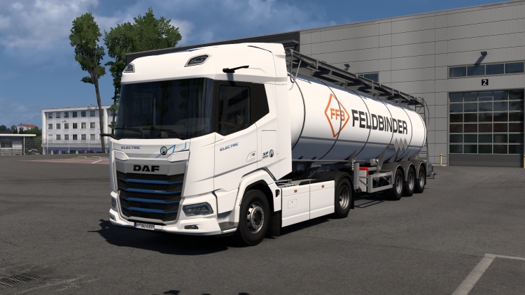 Daf Xf Electric Truck V1.58