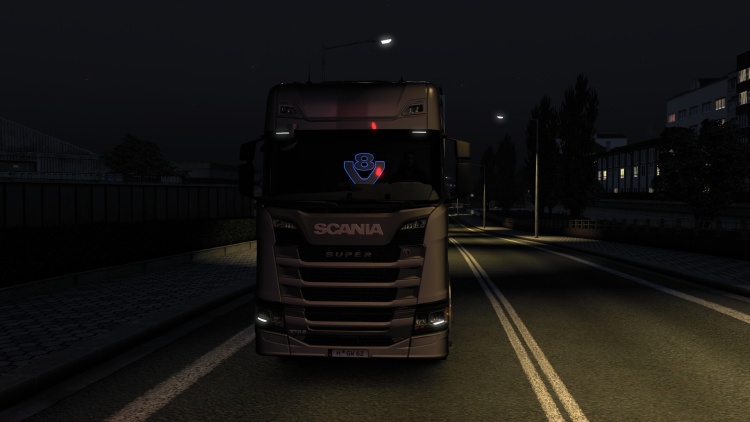 Scania NG V8 Lightboard V1.1