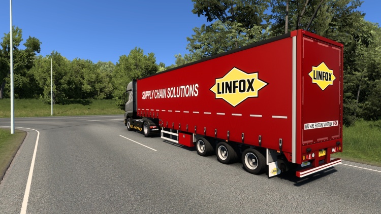 WIKA Curtainsider 40ft Trailer V1.58