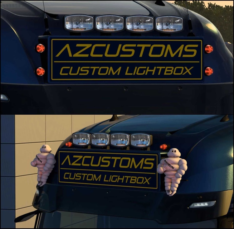 Big Lightbox for SCS Iveco S-Way V1.59