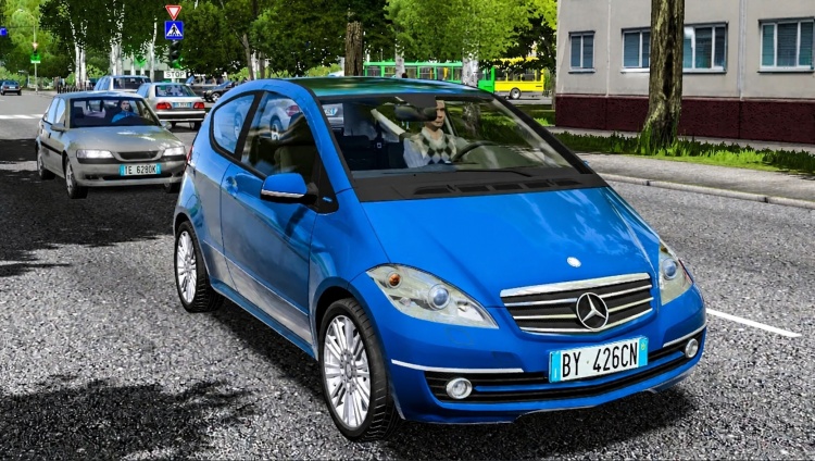 City Car Driving 1.5.9.2 - Mercedes-Benz A170