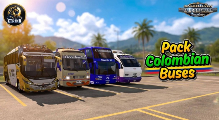 Colombian Buses Pack V1.59