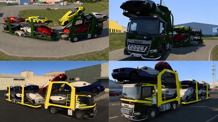 Daf XD Car Transporter V2.0