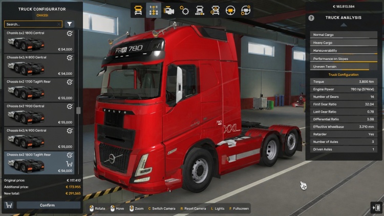SCS Volvo FH6 103 Chassis V1.59