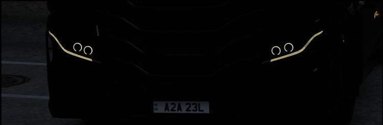 Custom Headlight for SCS Iveco S-Way V1.59