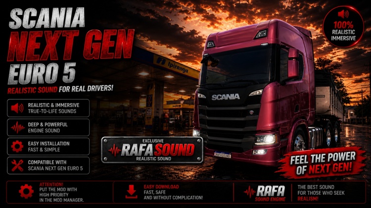 Scania Next Gen Sound Pack