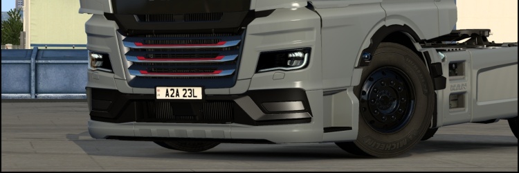 SCS MAN TGX 2020 Foglights Reworked V1.59