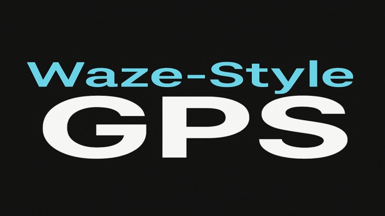 Waze-Style GPS Navigation Colors V2.4