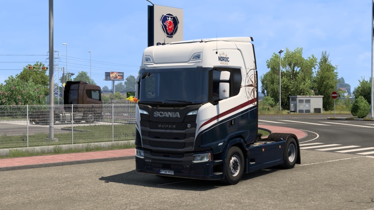 Nordic Haulage Skin for Scania S