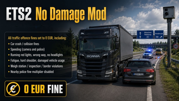 All Trucks No Damage & No Fines V1.0