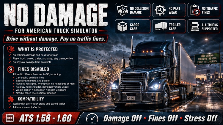 All Trucks No Damage & No Fines V1.0