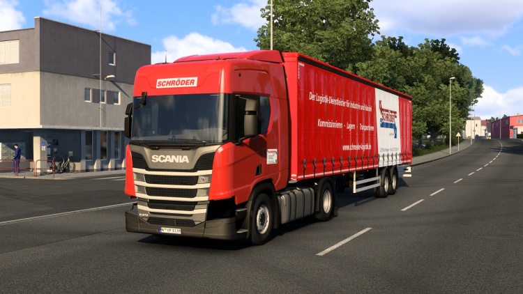Schroeder Logistics Truck & Trailer Skin Pack V1.59