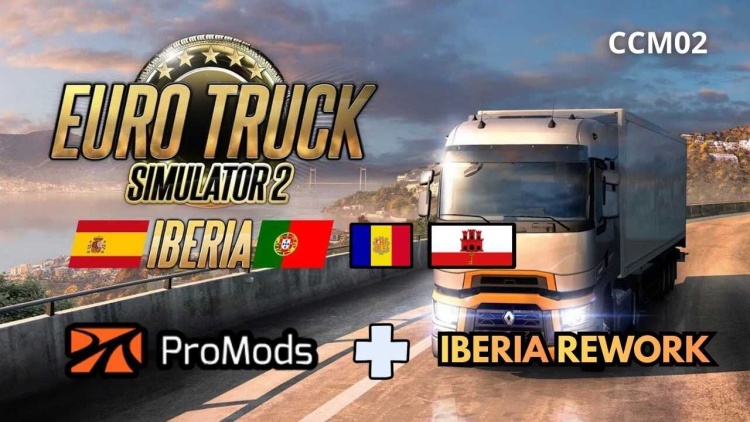 Iberia Promods Rework V1.40 for Promods 2.83