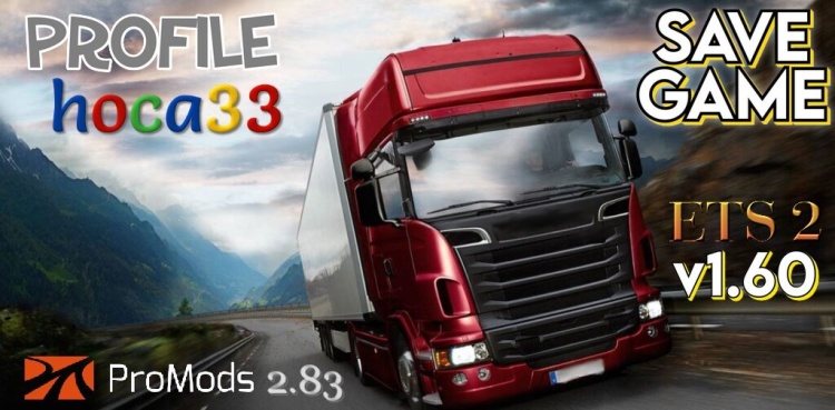 ProMods Europe v2.83 Full Save