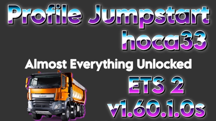Profile Jumpstart V1.60.1.0s