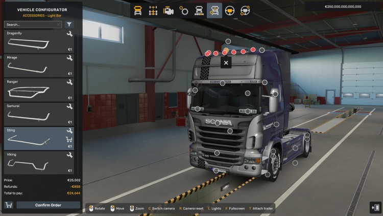 All Truck Tuning Parts Unlocked V1.0