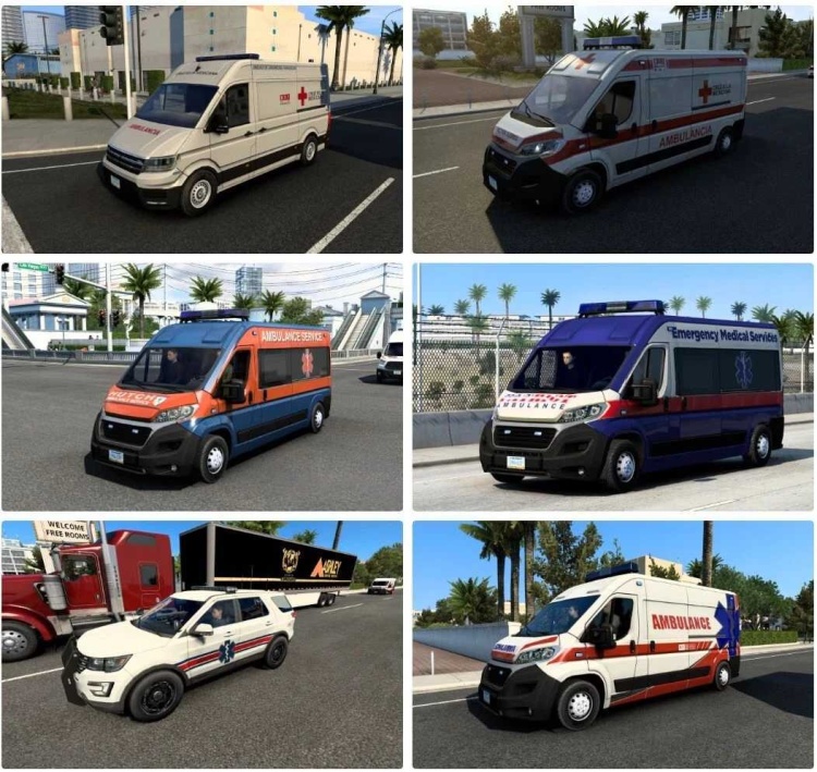 Emergency Vehicles Pack V1.3.1