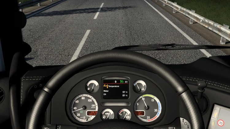 DAF 105 XF Customisable Dash V1.60