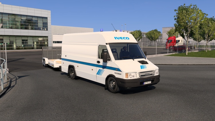 Iveco Daily 35-10 + Trailer V1.60