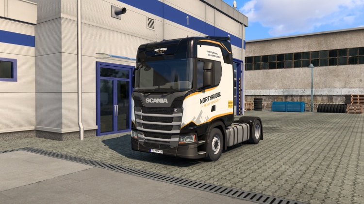 Scania S Northridge Heavy Haulage Skin V1.0