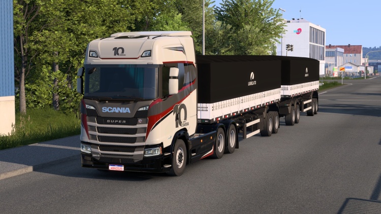Scania S + Librelato 9-Axle Road Trailer Set V1.60