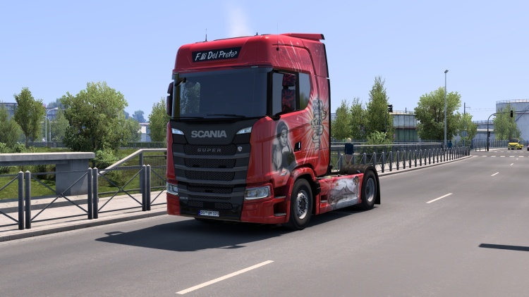Scania S 2016 Red Mister Gigetto Skin