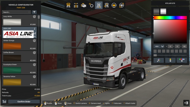 Scania S Asia Line Skin V1.0