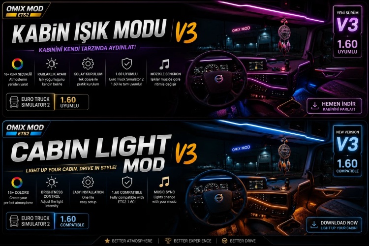 Cabin Light Mod V3.0