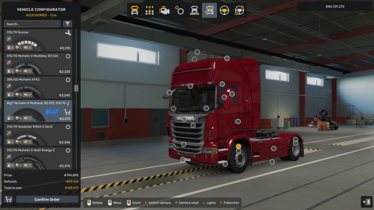 Michelin X Multiway 3D Tires V1.60