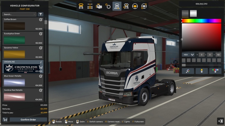 Scania S Crownline Combo Skin V1.60