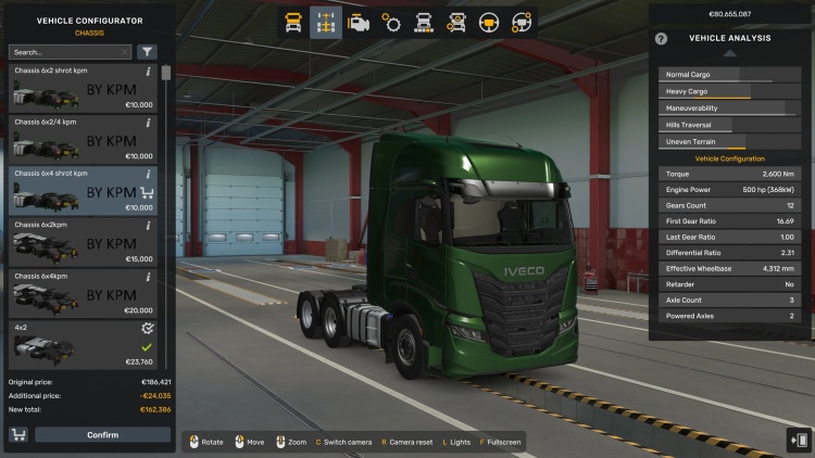 6xx Chassis for Iveco S-Way V1.60