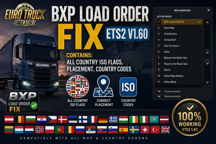 BXP Load Order Fix V1.60