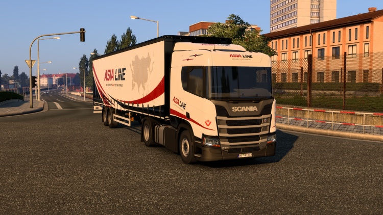 Scania R Asia Line Combo Skin