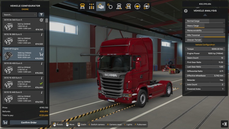 1000 HP Engine for All Trucks V1.60