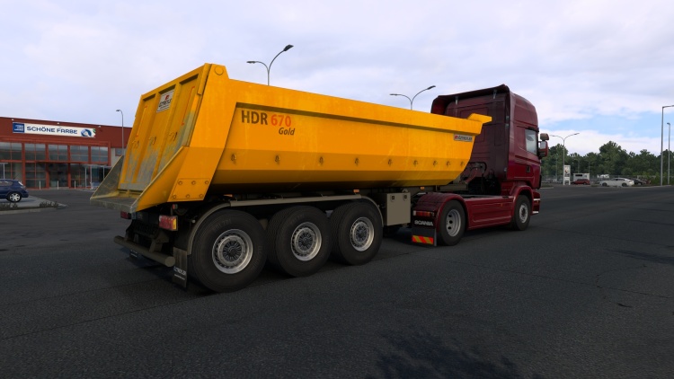 Oztreyler Dumper Trailer HDR 670 V1.60