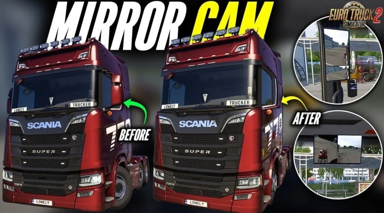 Mirror Cam for All Trucks V1.61