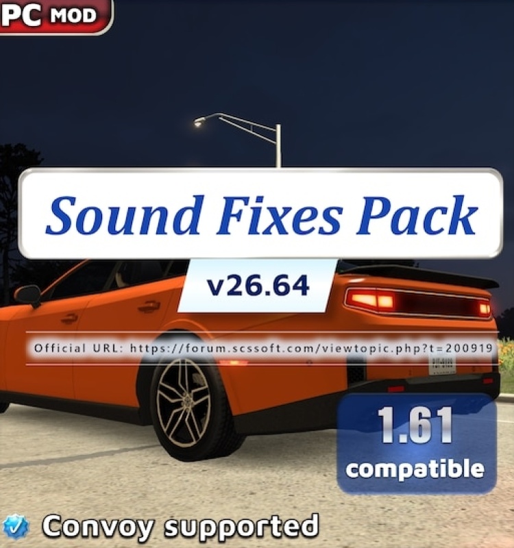 Sound Fixes Pack V26.64