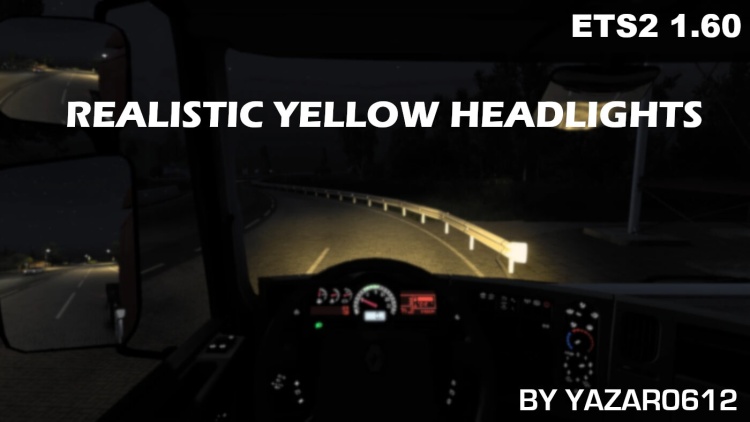 Realistic Yellow Headlights V1.5