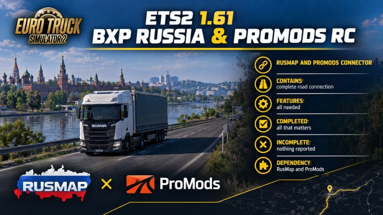 BXP Russia & ProMods RC V1.61